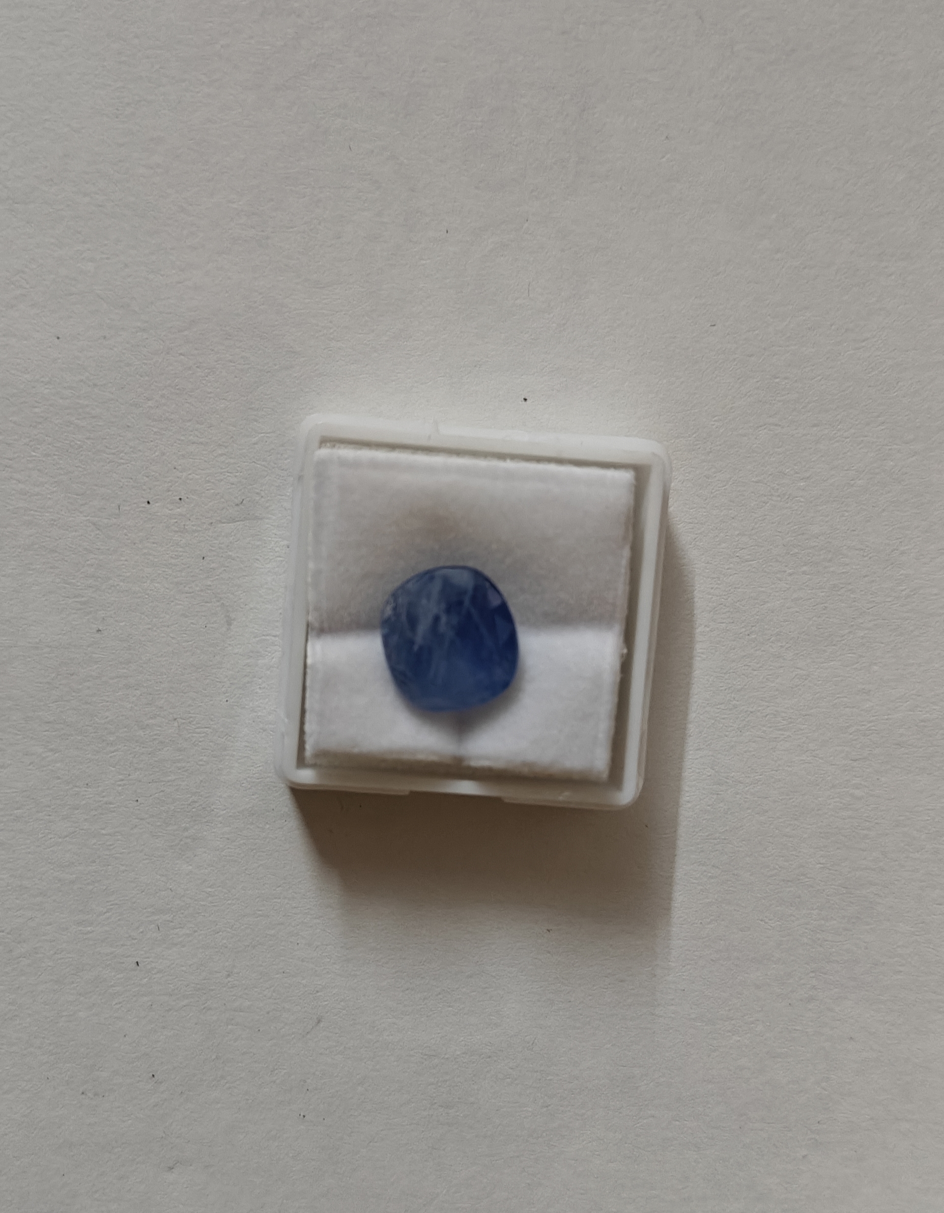 ceylon blue sapphire (Neelam) 7.11 Ratti